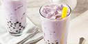 Iced Taro Bubble Milk Tea