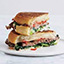P24-Sweet Spicy Garlic Chili BEEF w/ Broccoli Rabe Panini