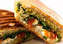 P25-Sweet Spicy Garlic Chili Grilled Chicken w/ Broccoli Rabe Panini